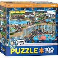 6100-0543 Crazy Aquarium - Spot &amp; Find