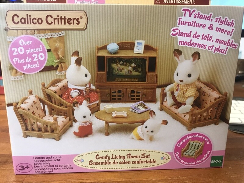 CF1808 BL COMFY LIVING ROOM SET CALICO
