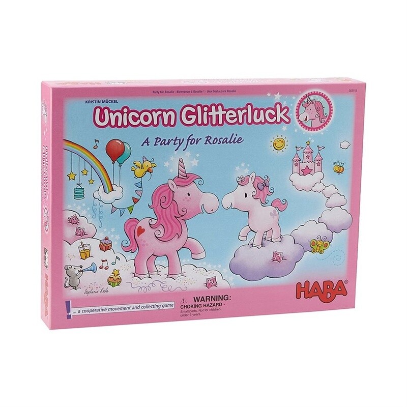 HAB303155 UNICORN GLITTERLUCK - A PARTY FOR ROSALIE (ML)