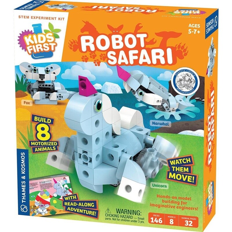 TK567014 KIDS FIRST: ROBOT SAFARI - INTRODUCTION TO MOTORIZED MACHINES