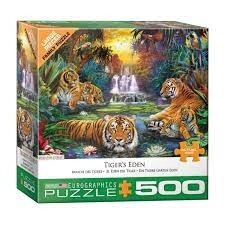 8500-5457 Tiger&#39;s Eden by Jan Patrik