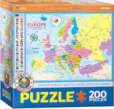 6200-5374 Map of Europe