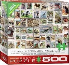 8500-5359 Animals of North America - Vintage Stamps