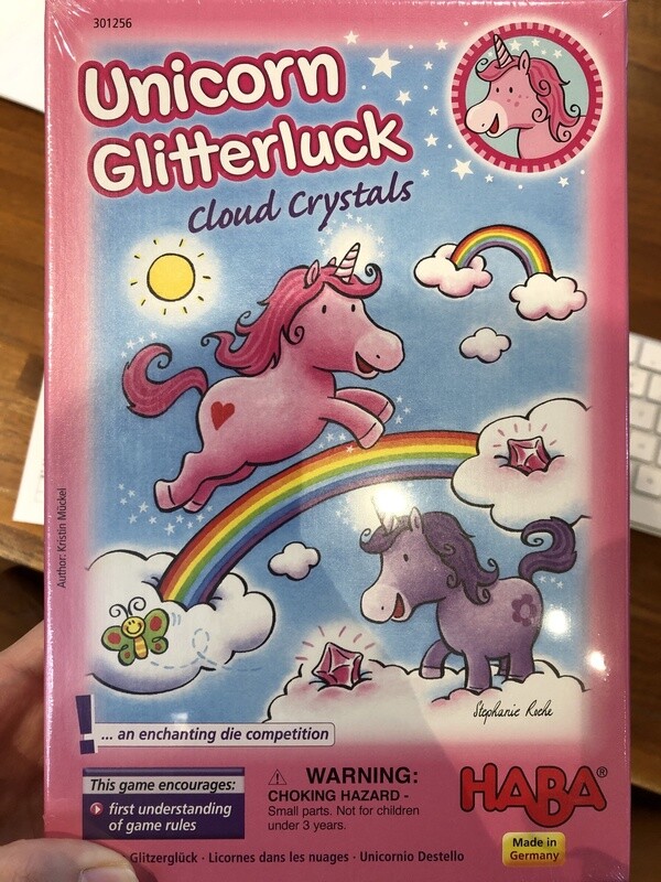 HAB301256 UNICORN GLITTERLUCK - CLOUD CRYSTALS