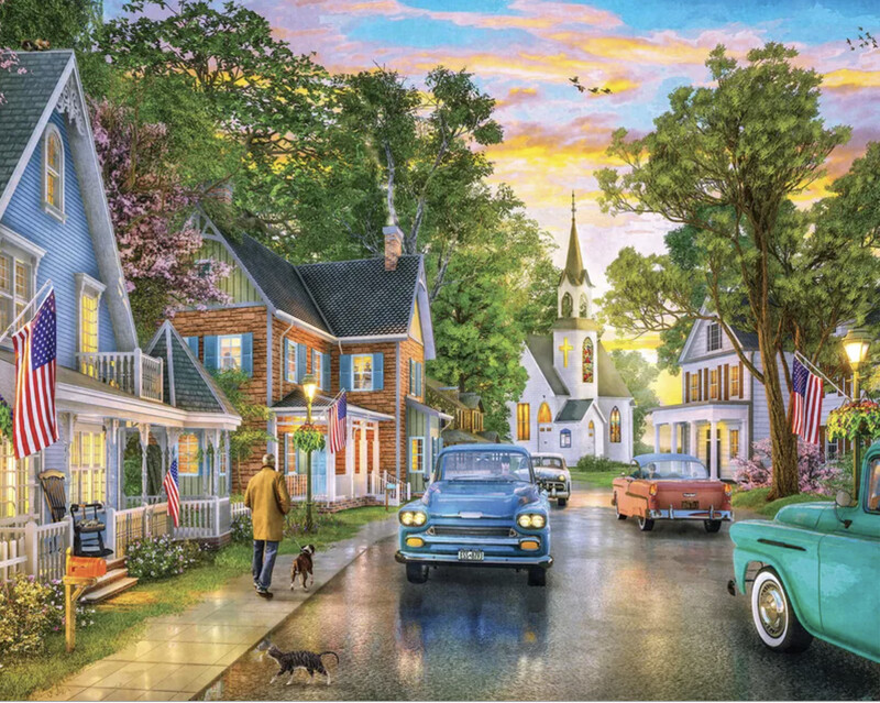 SP3310946 N 1000PC PUZZLE-BLISSFUL BOROUGH
