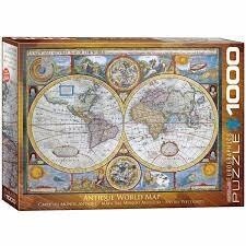 6000-2006 Antique World Map
