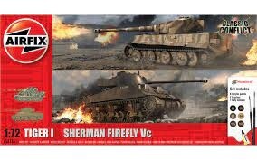810-A50186 Classic Conflict Tiger 1 vs Sherman