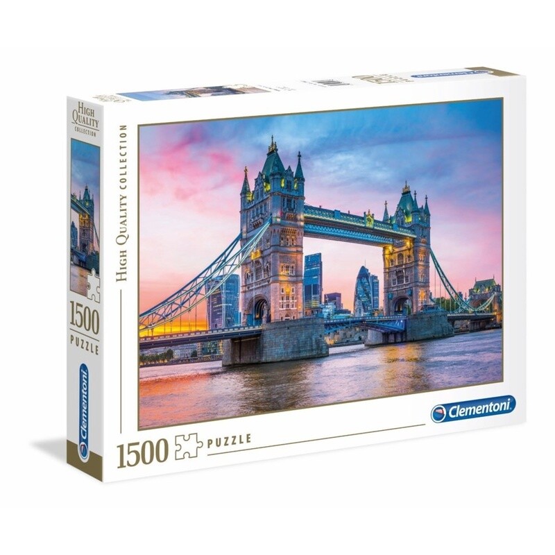 CLM32563 2000PC HQC - TOWER BRIDGE AT DUSK (2) ML