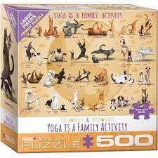 8500-5354 Yoga is a Family Activity