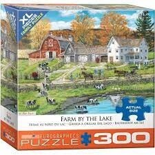 8300-5382 Farm by the lake by Bob Fair