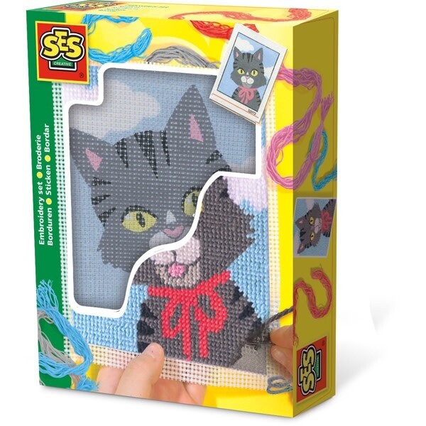 89-00865 SES, Embroidery cat
