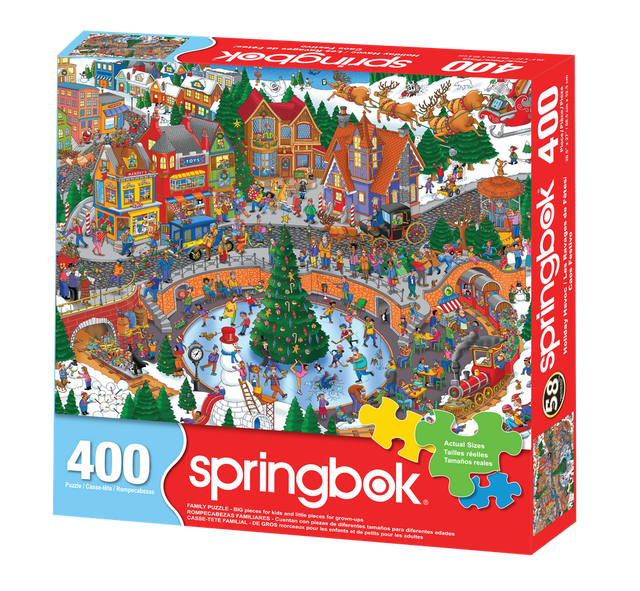 SP-3470553      NX 400PC PUZZLE-HOLIDAY HAVOC-EACH
