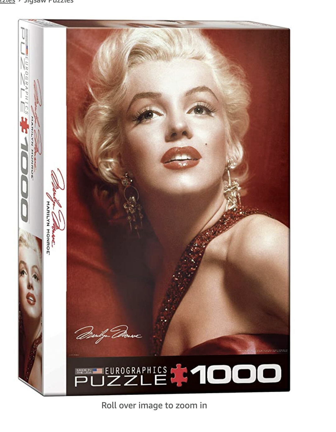 6000-0812 Marilyn Monroe - Red Portrait by Sam Shaw