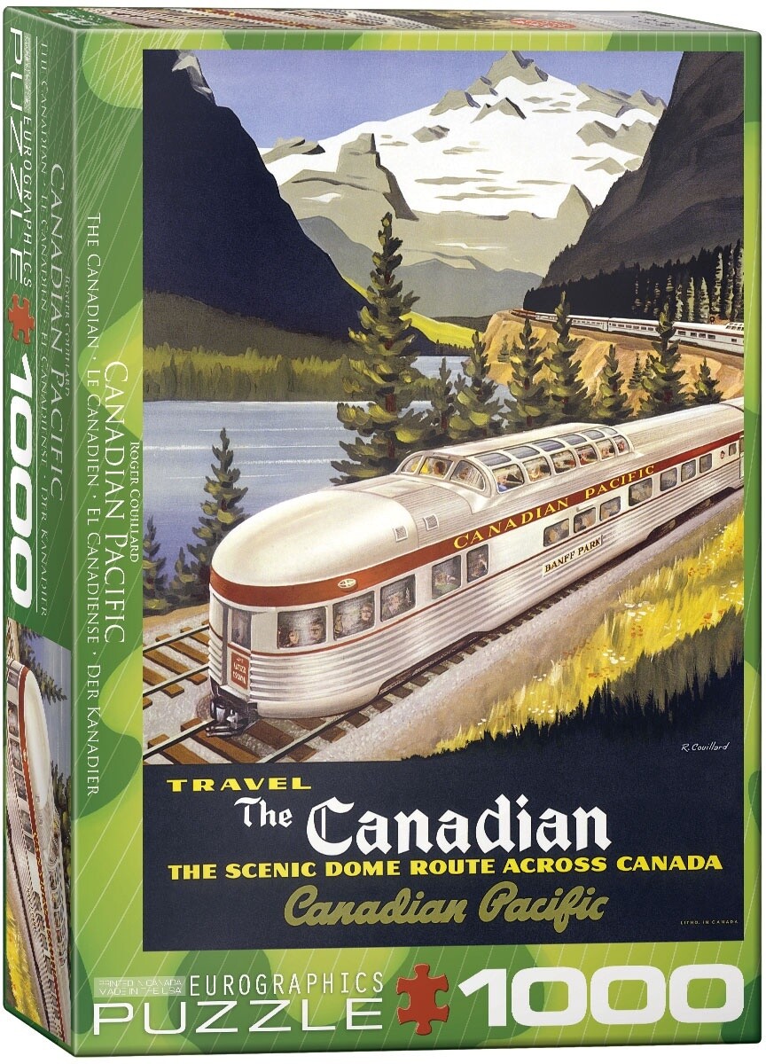 6000-0322 The Canadian by Roger Cuillard 1000pc