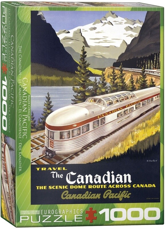 6000-0322 The Canadian by Roger Cuillard 1000pc