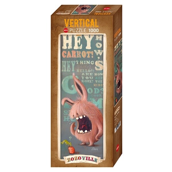78-29742 1000pc, Carrot, Zozoville
