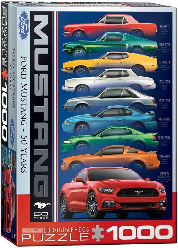 6000-0699 Ford Mustang 50 Years 1000pc