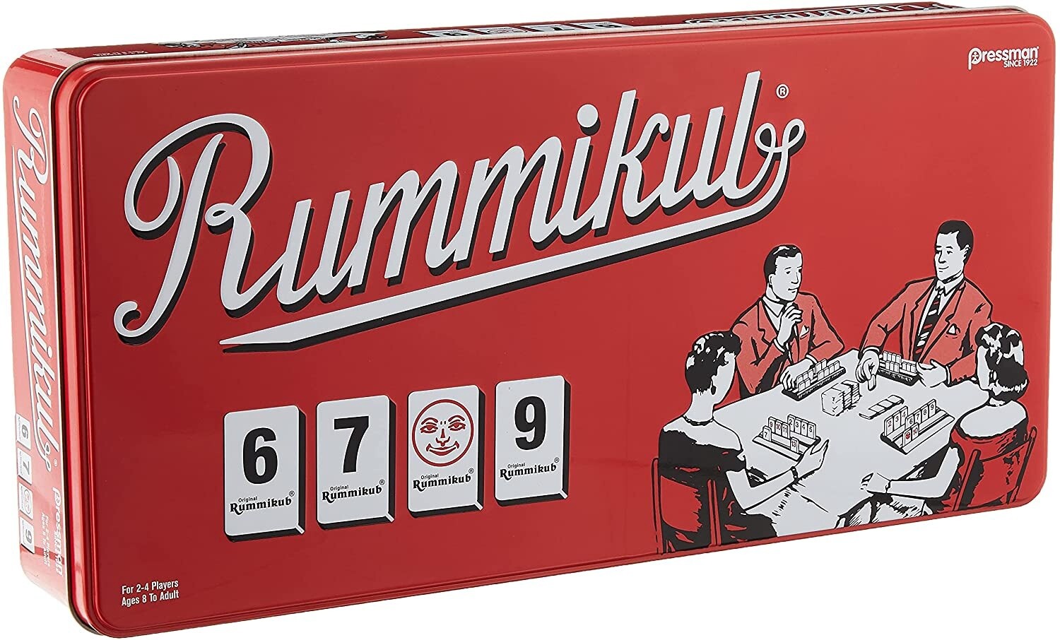PR-1410 Rummikub Retro Tin