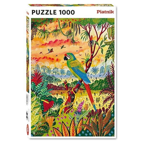 80-05498 1000 pc. Great green macaw