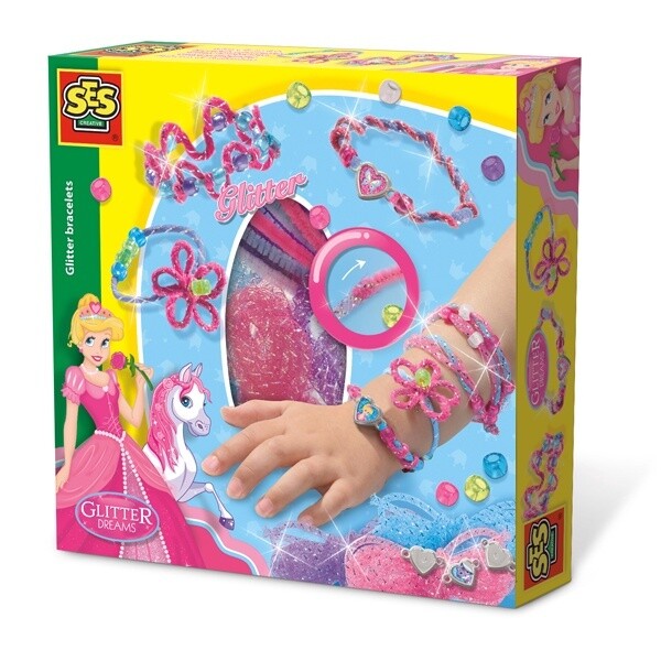 89-14128 SES, Glitter bracelets