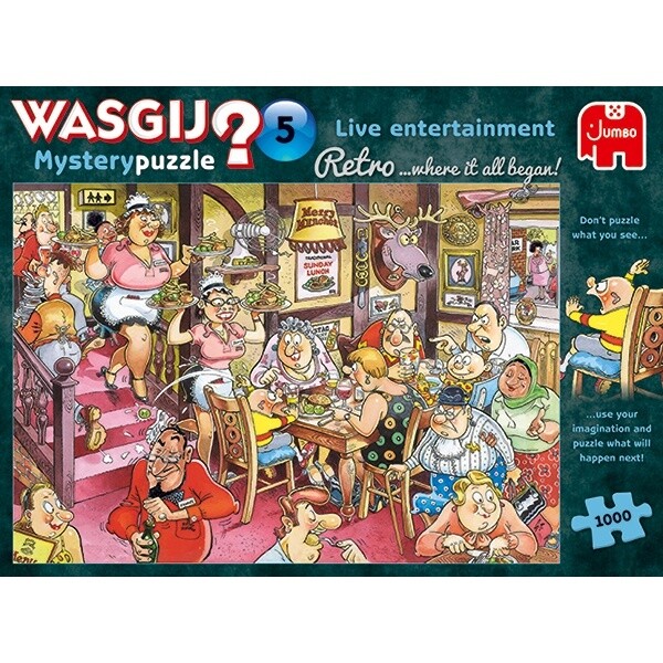 70-25009 1000pcs  Retro Mystery 5