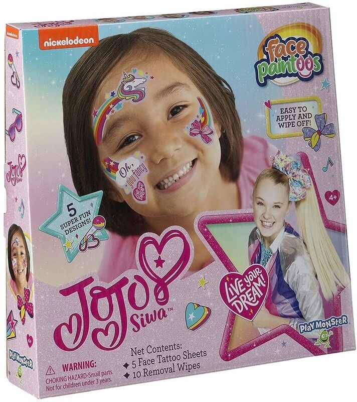 PAT-3698 Face Paintoos: JoJo Siwa
