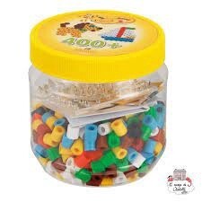 8790 MAXI 400 BEADS &amp; PEGBOARDS IN TUB---YELLOW