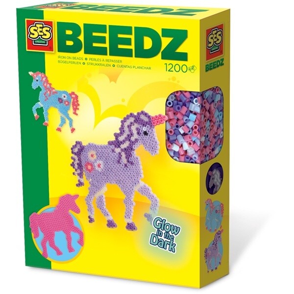 89-06115 SES, Iron-on beads- fantasy horses