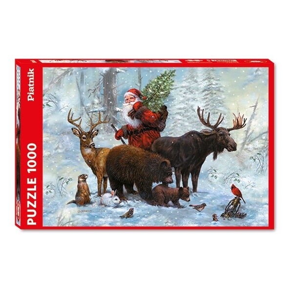 80-05515 1000 pc. Santa&#39;s Team
