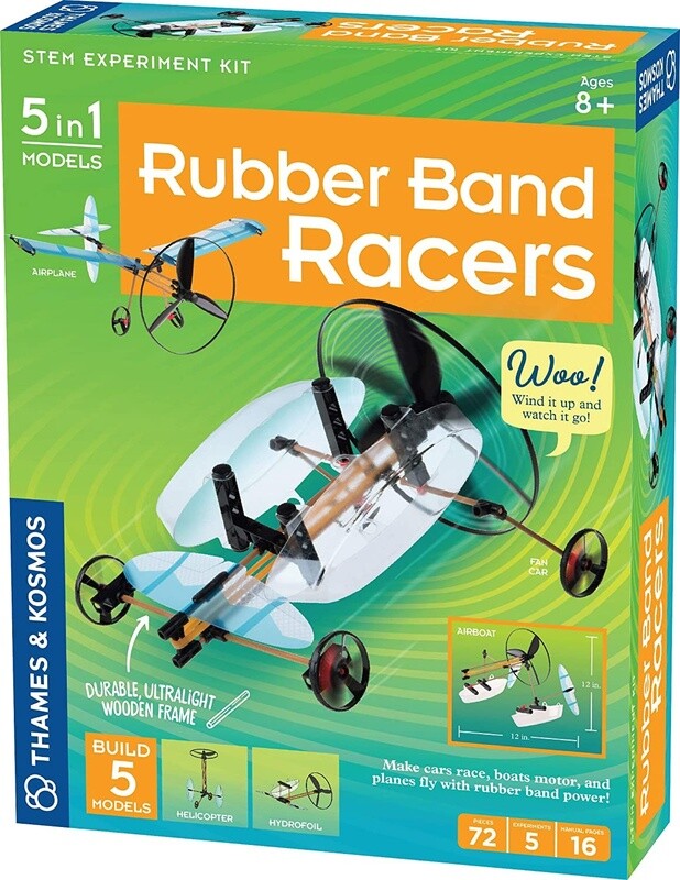 TK550020 RUBBER BAND RACERS