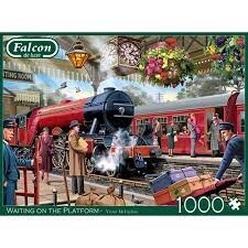 71-11250 1000pc,Waiting on the Platform
