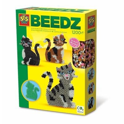 89-06213 Beedz - Iron on beads, Cats