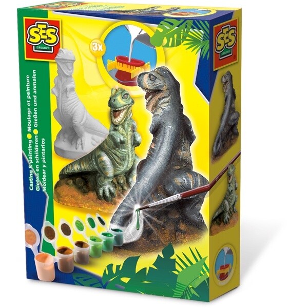89-01283 SES. Casting + painting - T-rex