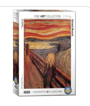 80-05529 1000pc. Munch - The Scream