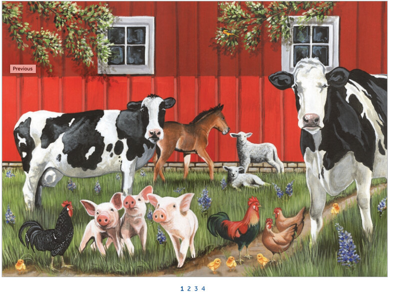 58849 Red Barn Farm (tray)