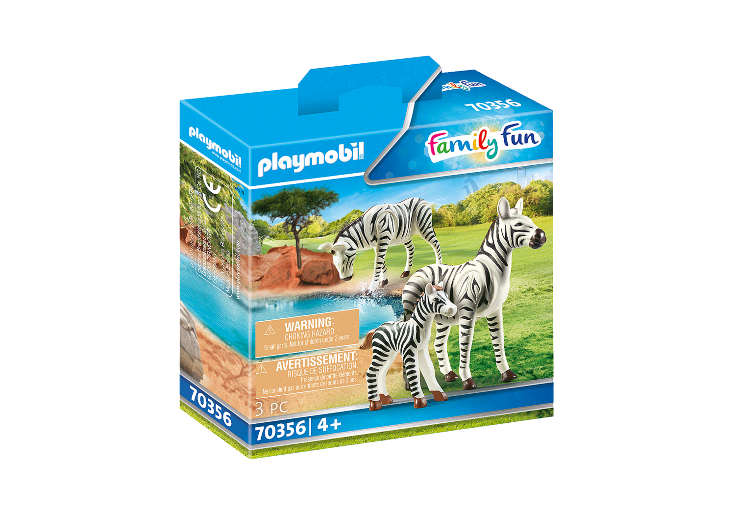 70356 Zebras with Foal