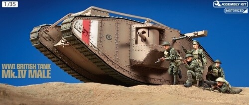 799-30057 1/35 BRITISH MKIV MALE (1 MOTOR)