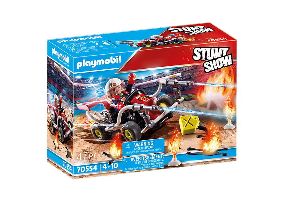 70554 Stunt Show Fire Quad