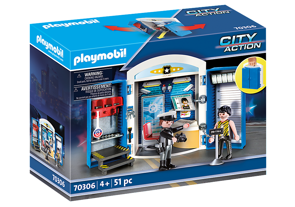 70306 Police Station Play Box
