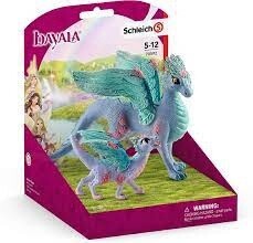 70592 Flower dragon and baby