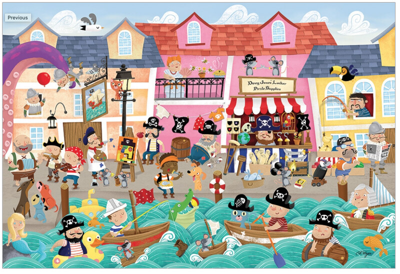 58878 A Pirate&#39;s Life (tray)