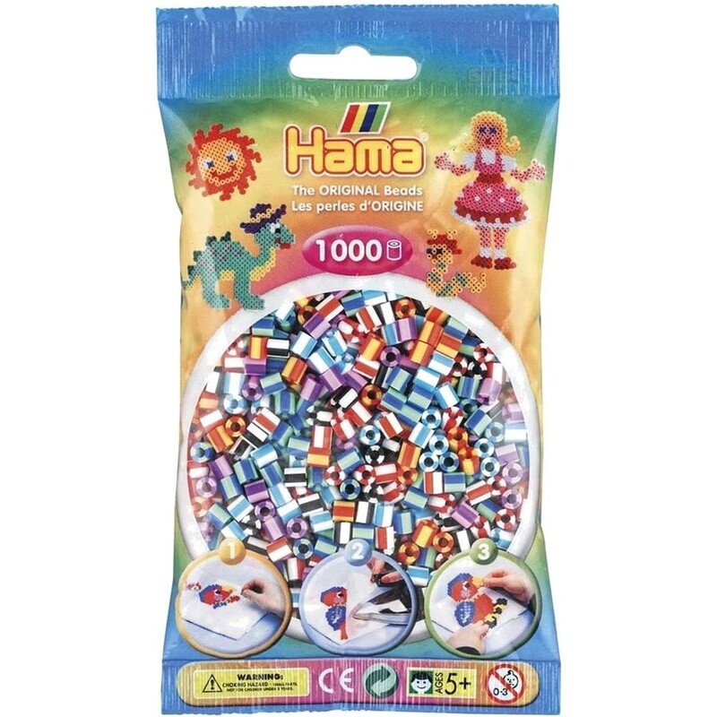 20790 STRIPED-1K BEADS IN A BAG