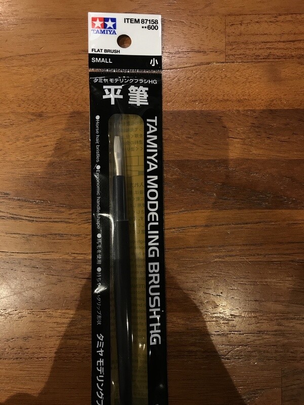 799-87158 HG FLAT BRUSH SMALL