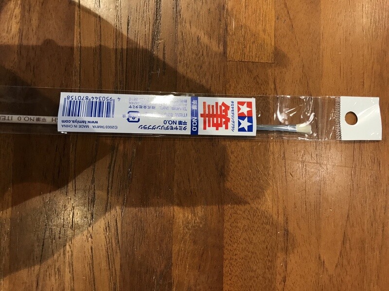 799-87015 FLAT BRUSH #0