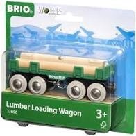 33696 Lumber Loading Wagon