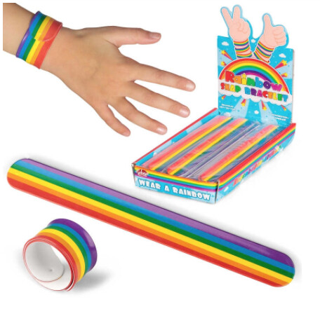 143520 RAINBOW SNAP BRACELET (MULTI)