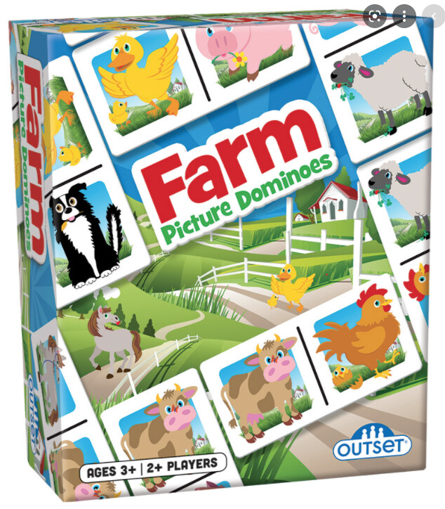 19207 Picture Dominoes: Farm