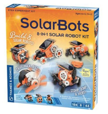 TK665082 SolarBots: 8-in-1 Solar Robot Kit