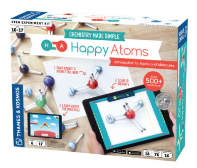 TK585002 HAPPY ATOMS INTRODUCTORY SET (17 ATOMS)