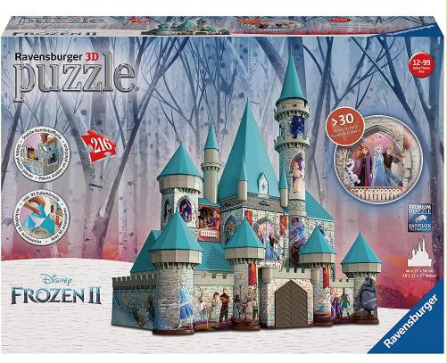 11156 Frozen Castle  (216 pc 3D Puzzle)